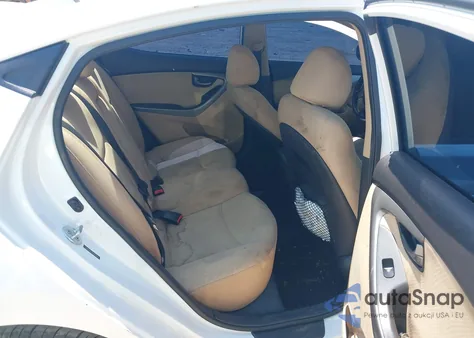 2013 Hyundai Elantra Gls from USA, damaged, VIN 5NPDH4AE4DH392565